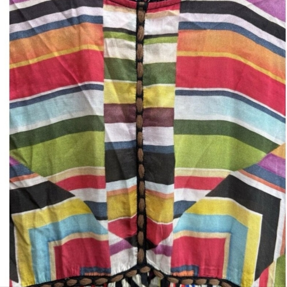 Anthropologie Conditions Apply Kynsa Tunic Top Size Large - Picture 4 of 6